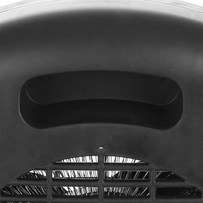 Emerio FH-106737.2, Note 1.5, kleiner kompakter portabler Heizlüfter für 20 m², 2 Heizleistungen + Ventilatorfunktion, verstellbarer Thermostat, Sicherheitsschalter, Handgriff, 2000 Watt, Anthrazit
