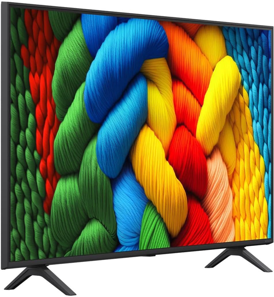 LG 50NANO80A6B TV 50 Zoll (127 cm) 4K NanoCell AI TV (α7 Gen8 4K AI Prozessor, webOS 25, 60Hz) [Modelljahr 2025]