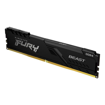 Kingston FURY Beast 32GB (2x16GB) 3200MHz DDR4 CL16 Desktop Speicher Kit mit 2 KF432C16BB1K2/32
