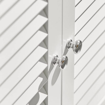 SoBuy® FRG237-W Waschbeckenunterschrank Badschrank Unterschrank Badmöbel in weiß BHT ca: 60x58x34cm