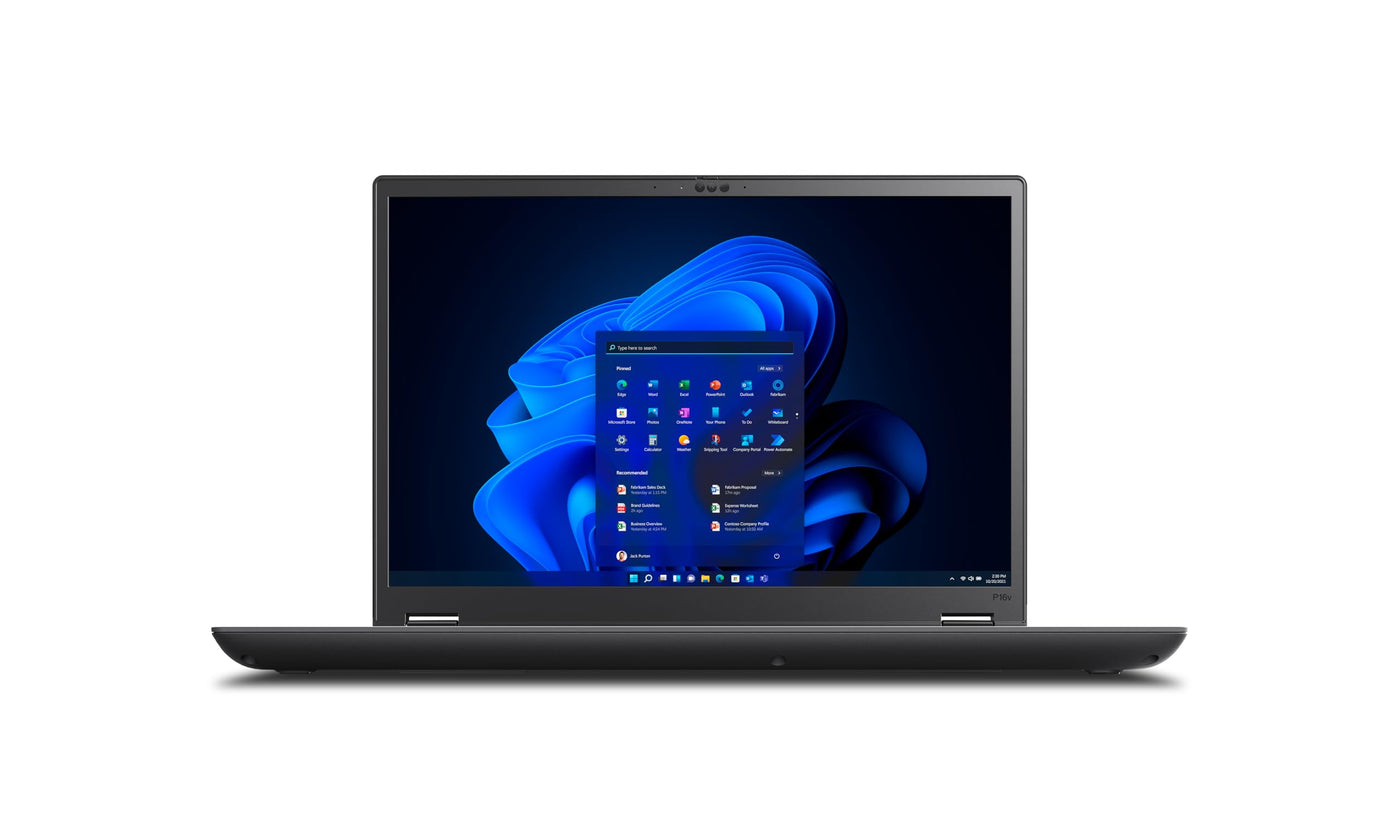 Lenovo ThinkPad P16v Gen 2 (Intel) Intel Core Ultra 7 155H Station de Travail Mobile 40,6 cm (16") WQUXGA 64 Go