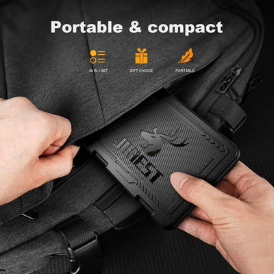 JOREST 38Pcs Feinmechaniker Schraubendreher Set, Mini Werkzeug mit Torx T5 T6 T8 T9 T10 T20, usw, Reparatur Kit für iphone, ipad, Switch, PS4, Xbox, Laptop, Macbook, Computer, Brille, Uhren, usw