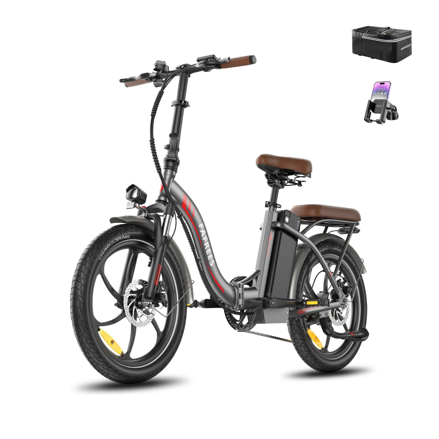 Fafrees 2025 F20 PRO+ E-Bike Klapprad 20 Zoll Tiefeinsteiger: 36V Akku, 250W Motor, 140kg Tragfähigkeit, E Fatbike