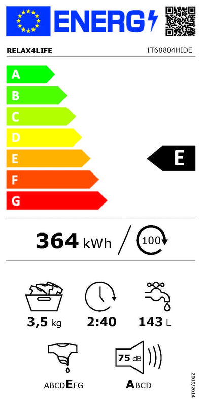 RELAX4LIFE Vollautomatische Waschmaschine 3,5 kg, Waschvollautomat mit Pump & Display, Toplader Miniwaschmaschine mit Schleuder & 6 Wasche-Modelle, 240W, für Camping & Wohnmobil, 43 x 43 x 75cm, Weiß