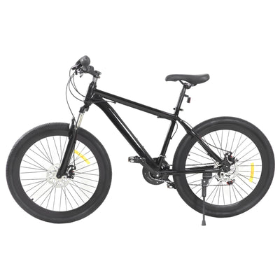 ARBGO 26in Mountainbike, Aluminium Mountainbike, Fahrräder für Erwachsene，Doppelscheibenbremse vorne und hinten, 21 Gang Schaltung Vollfederung, für Damen und Herren
