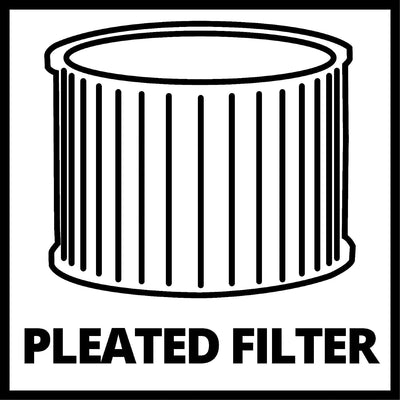 Einhell Nass-Trockensauger TC-VC 1930 SA (1.500 Watt, 30 l-Edelstahlbehälter, autom. Gerätesteckdose, inkl. Saugschlauch + Verlängerungsrohr, Kombidüse/Fugendüse, div. Filter)