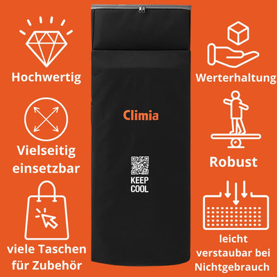 Climia CMK 2600 mobiles Klimagerät mit ökologischem Kühlmittel, 3-in-1 Klimaanlage – Aircondition, Ventilator und Luftentfeuchter