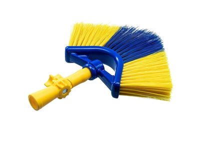 Neustanlo - Teleskop Dreieckbesen 4 m - Farblich Sortiert - ideal für Wände Ecken Spinnenweben