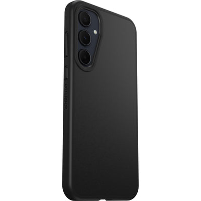 OtterBox Sleek Hülle für Samsung Galaxy A35 5G, stoßfest, sturzsicher, ultraschlank, schützende Hülle, Getestet nach Militärstandard, Schwarz - Keine Einzelhandelsverpackung