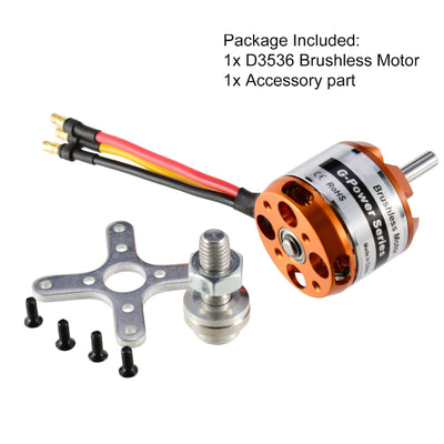 HGZHNAT Premium D3536 Bürstener Motordrehzahl Motor Hochleistungen Bürstenloser Motormetall Für Fernbedienungs Hobbys Modelle