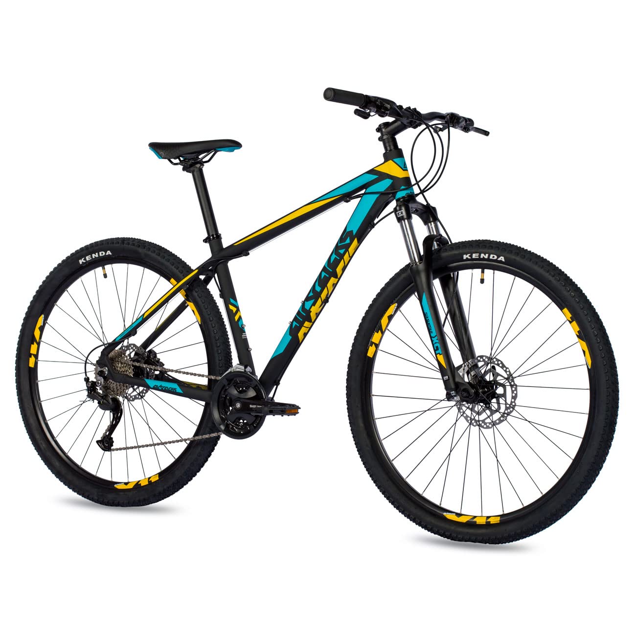 Airtracks 29 Zoll Mountainbike Herren MTB Fahrrad Hardtail MB.2930 Shimano Alivio 27 x Gang RD-M3100-SGS Kettenschaltung - 46cm Körpergröße 170-180cm