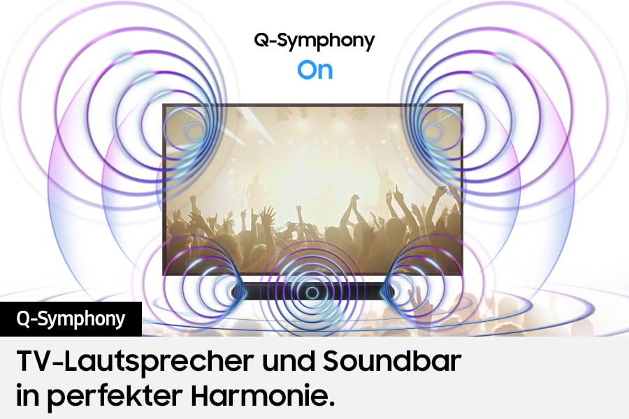 Samsung HW-S66GD 3.1-Kanal All-in-one Soundbar für TV-Geräte, Bluetooth-Lautsprecher mit kabellosem Dolby Atmos 5.0 / DTS Virtual:X, Q-Symphony, Adaptive Sound Lite [2024]