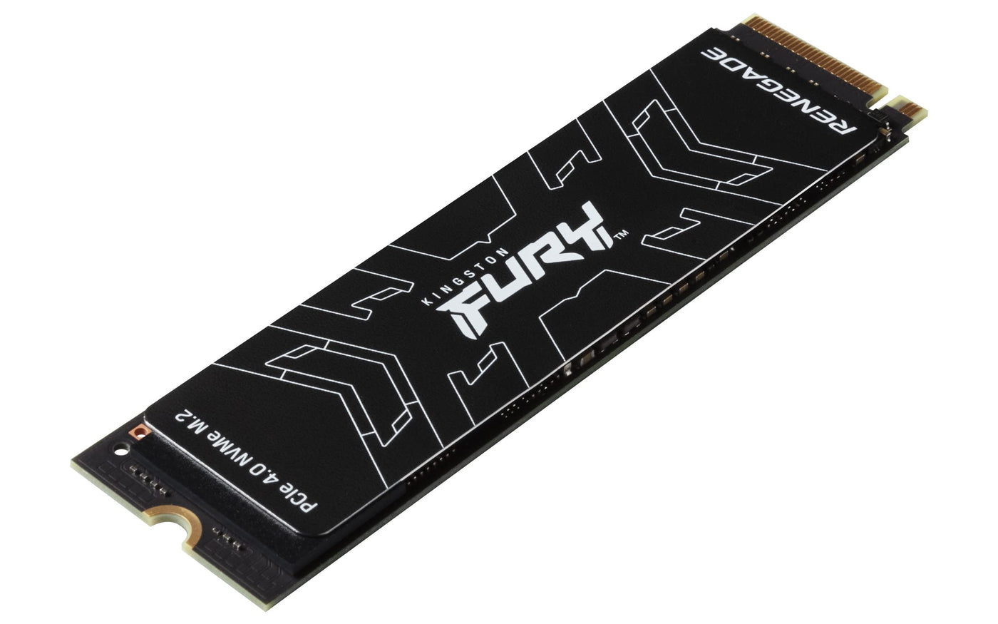 Kingston FURY Renegade PCIe 4.0 NVMe M.2 SSD For gamers, enthusiasts and high-power users - SFYRS/1000G