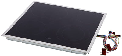 Siemens iQ300 Elektrokochfeld EA645GN17, herdgebunden, 60 cm, aufliegender Rahmen, 4 highSpeed Kochzonen, Bräterzone und Zweikreiszone