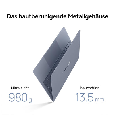 HUAWEI MateBook X Pro Core Ultra, 980 g Ultraleicht hautberuhigende Metallgehäuse, Intel Core Ultra 9 Prozessor, 14,2 Zoll OLED Real Colour Display, 32GB + 2TB, Morandi Blue