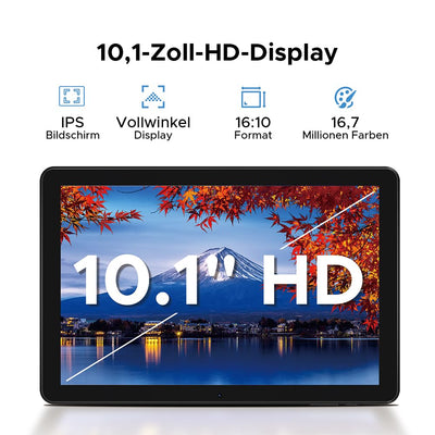 DOOGEE T10W Android 15 Tablet 10 Zoll 16GB RAM +128GB ROM (2TB TF) 2025 Neueste Tablet mit SIM Card Slot, 8000mAh Gaming Tablets Android 4G LTE/5G WiFi, Dual Kamera, BT5.0/ OTG/Face ID/USB Type C