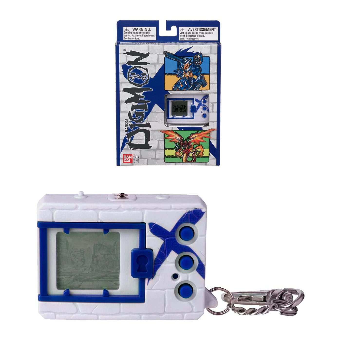 BANDAI – Digimon – DigimonX – Weiß/Blau – Von den Erfindern des Tamagotchi – 41922