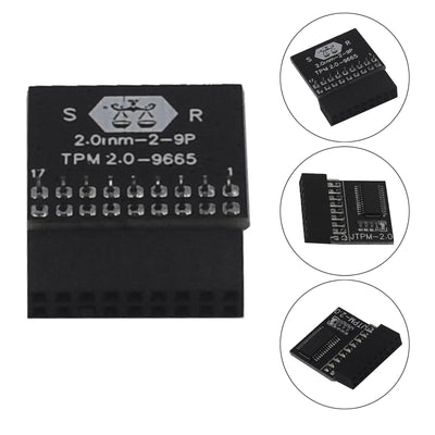TPM Verschlüsselung Sicherheitsmodul Board Fernbedienung TPM 2.0 LPC 18Pin Motherboards Karte Für AS ROCK Ersatzteile Computer Zubehör Computer Komponenten Computer Hardware