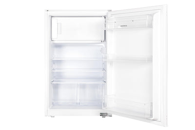 Kühlschrank 4* Gefrierfach Einbaukühlschrank Schlepptür 88 cm Respekta