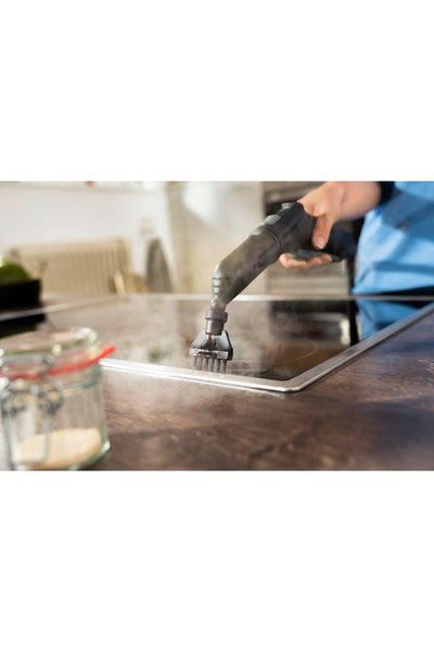 Kärcher Dampfreiniger SC 3 Deluxe EasyFix, Dampfdruck: 3,5 bar, Aufheizzeit: 30 s, Leistung: 1.900 W, Flächenleistung: 75 m², Tank: 1 l, mit Bodenreinigungsset, Mikrofaser-Bezug, Düsen und Rundbürste