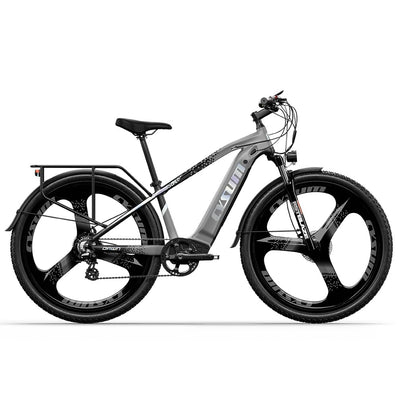 cysum Speedy Elektrisches Mountainbike für Erwachsene, Lithium-Akku 48 V, 672 Wh, Reichweite 100 km, Drehmoment 75 Nm, 25 km/h, hydraulische Scheibenbremse (29 Zoll)
