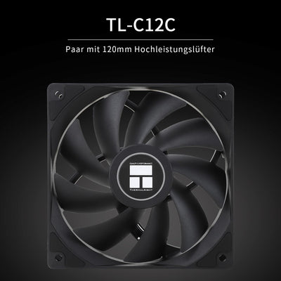 Thermalright Peerless Assassin 120 SE CPU Luftkühler, 6 Heat Pipes Kühler, Dual 120mm TL-C12C PWM Lüfter,Aluminium Kühlkörper Abdeckung,AGHP Technologie, für AMD AM4/AM5 Intel 1700/1150/1151/1200