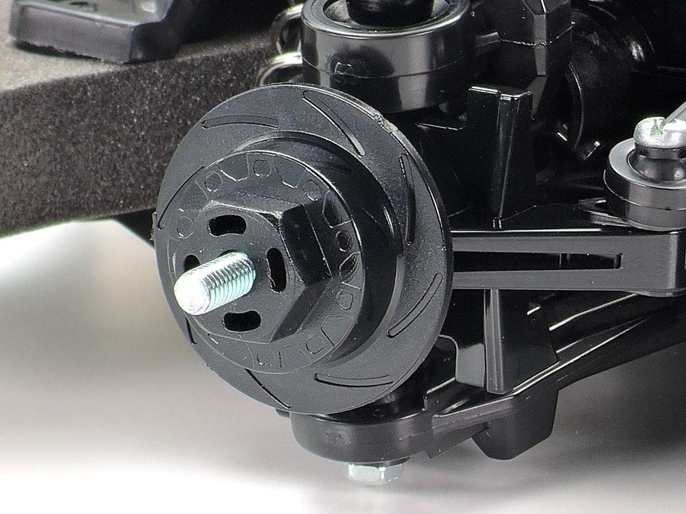 TAMIYA 1:10 RC Modell V8 Tourenwagen (TT-02), ferngesteuertes Auto, RC Fahrzeug, Modellbau, Bausatz zum Zusammenbauen, Hobby, Basteln