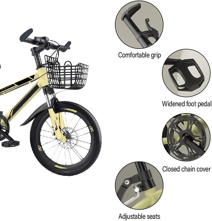 Wmmner Mountainbike 26 Zoll Variable Geschwindigkeit Scheibenbremse 6-12 Jahre Alte Jungen Und Mädchen Grundschüler Großes Kinderfahrrad Mehrfarbig/C/22 Zoll