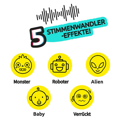 Canal Toys Video Walkie Talkies – Kinder Walkie Talkies mit Kamera & Bildschirm – 100 m Reichweite – Funkgeräte mit 6 Spielen – Geschenk für Kinder ab 5 Jahren - INF 042