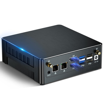 Kinupute Mini PC i9, Desktop Computer mit Core i9-12900H, 14 Kerne bis zu 5.0GHz, Windows 11 Pro, 64G DDR4, 2T M.2 PCIE4.0 SSD, DP/HDMI/USB-C Triple Display, 8K/4K@60Hz, Dual LAN, WiFi6E/BT5.3