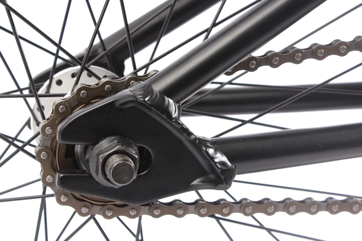 KHEbikes BMX Fahrrad Barcode LL Aluminium, 20 Zoll, schwarz, patentierter Affix 360° Rotor, für Kinder und Jugendliche, superleichtes Gewicht - nur 10,0kg!