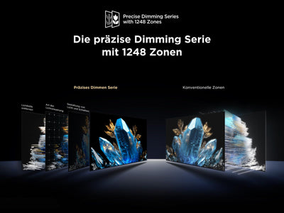 TCL 75C7K 75 Zoll QD-Mini LED Fernseher, 4K HDR Premium 3000, Smart Google TV mit 144Hz Motion Clarity Pro (Dolby Vision IQ & Atmos, CrystGlow HVA Panel, Audio von Bang & Olufsen, Game Master)