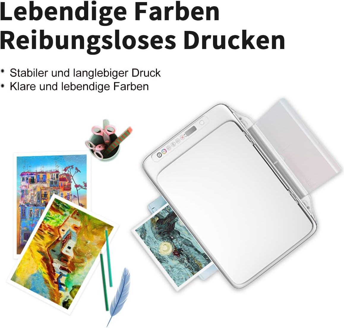 ANKINK Kompatibel Tintenpatrone Druckerpatronen als Ersatz für Epson 603XL für Patrone 603 XL für WF-2820DWF WF-2830DWF WF-2840DWF XP-2100 XP-2150 XP-3100 XP-3150 XP-4100 XP-4150, Schwarz Farbe 5 Pack