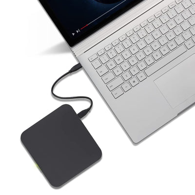 Hitachi LG GP96Y Externer CD DVD Laufwerk USB C, Brenner Laufwerk für Android, Portable Player Brenner Kompatibel mit PC (Windows, Mac, Fire)