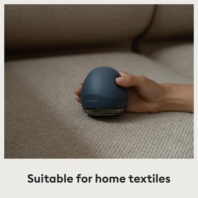 Steamery Fusselrasierer Pilo 1 elektrisch Fusselentferner, entfernt Flusen und Fusseln aus Kleidung und Textilien, wiederaufladbar via USB, Blau