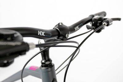 HEAD Damen I-Peak I Crossbike, Grau matt/pink, 54 cm