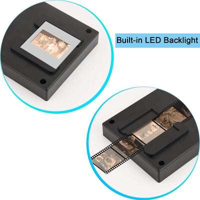 Mobile Film Scanner 35mm, Positiv- und Negativ-Diascanner, Dias und Negative zu Hause mit dem eigenen Smartphone digitalisieren, Dias selbst digitalisieren
