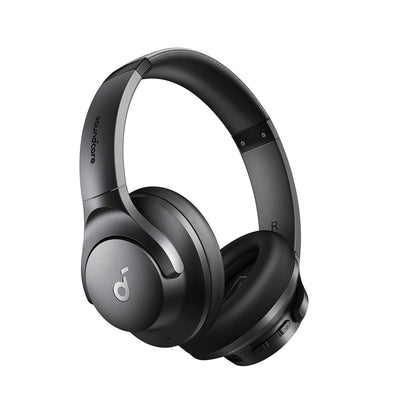 soundcore by Anker Q20i kabelloser Bluetooth Over-Ear-Kopfhörer mit Hybrid Active Noise Cancelling, 40h Spielzeit im ANC-Modus, Hi-Res Audio, tiefer Bass, Personalisierung per App(Weiß)