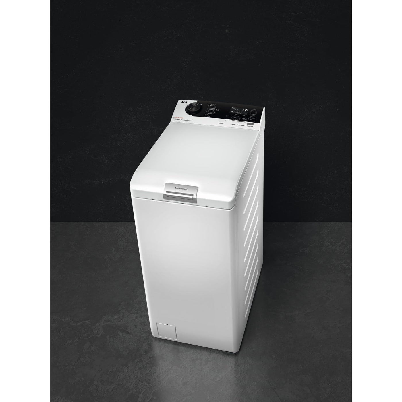 AEG LTR7A71370 Waschmaschine Toplader / Serie 7000 mit ProSteam / ProSteam - Auffrischfunktion / 7,0 kg / Leise / Mengenautomatik / Nachlegefunktion / Wasserstopp / 1300 U/min