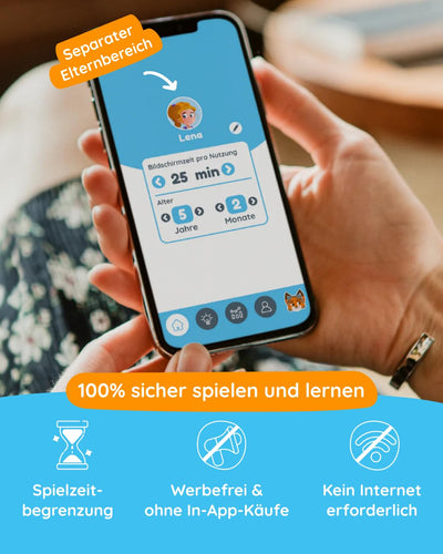 Edurino Figur Niki Erstes Englisch ab 4 Jahren inkl. App | Innovatives & digitales Lernspiel | Spielerisches Englisch Lernen für Kinder | Über 150 Wörter & Phrasen (Figur Niki)