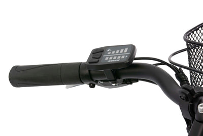 F.lli Schiano E-Moon, E Bike für die Stadt 28 Zoll, 36V 13Ah Abnehmbarer Akku, Motor 250W 40Nm, City Ebike für Herren/Damen, Weiss, Korb