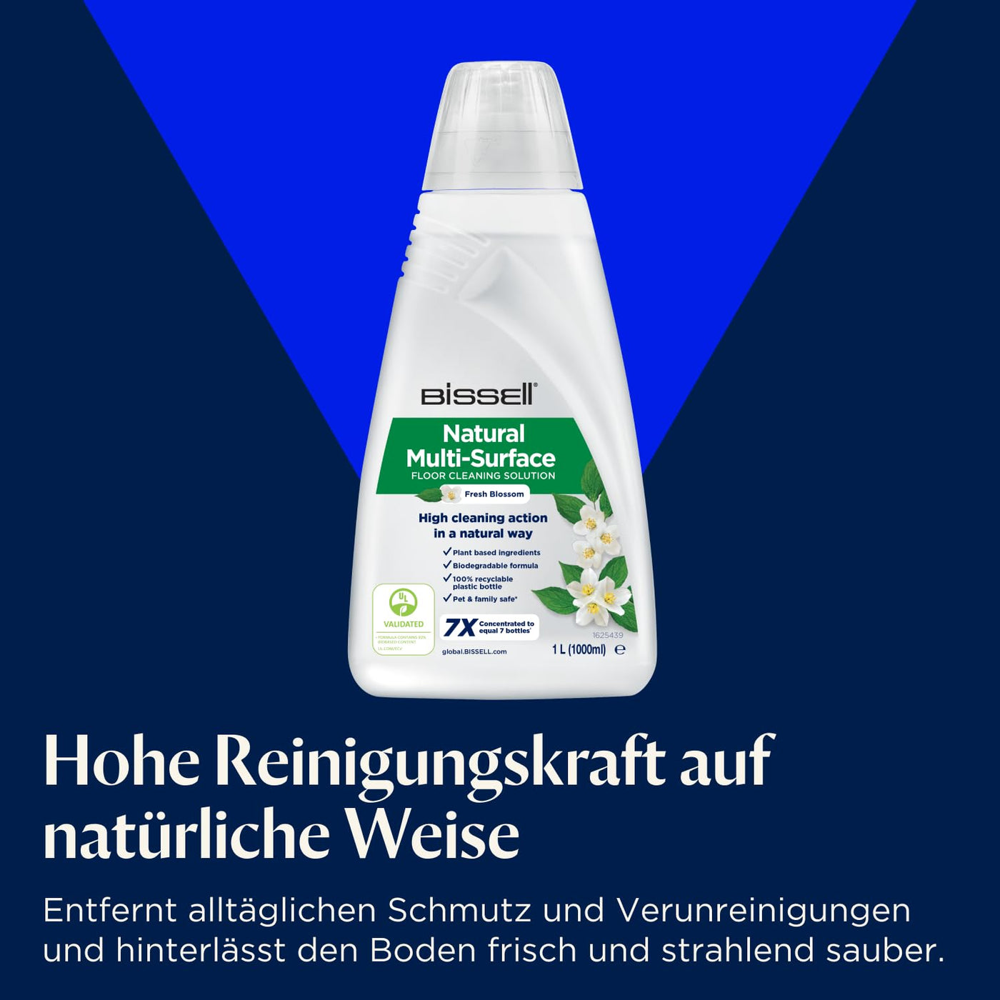 BISSELL CrossWave HF3, Kabelloser Nass Trockensauger, Saugen & Wischen in Einem, Leichtgewichtiger Nasssauger, Saugwisher mit 25 Minuten Laufzeit, Waschsauger, Wischsauger, Nur für Harte Böden, 3598N