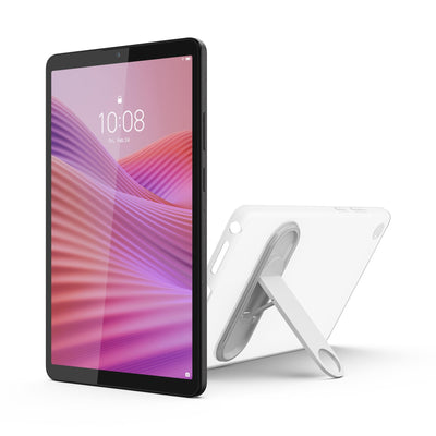 Lenovo Tab One Tablet | 8.7" 1340 x 800 LCD Display | MediaTek Helio G85 | 4GB RAM | 64GB Speicher | Android 14 | Luna Grey | inkl. Folio Case