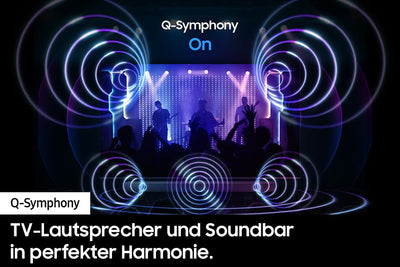 Samsung HW-Q995GD 11.1.4-Kanal Q-Soundbar für TV-Geräte, 4.0.2-Kanal-Rücklautsprecher, Bluetooth-Lautsprecher mit kabellosem Dolby Atmos / DTS:X, Q-Symphony [2024]