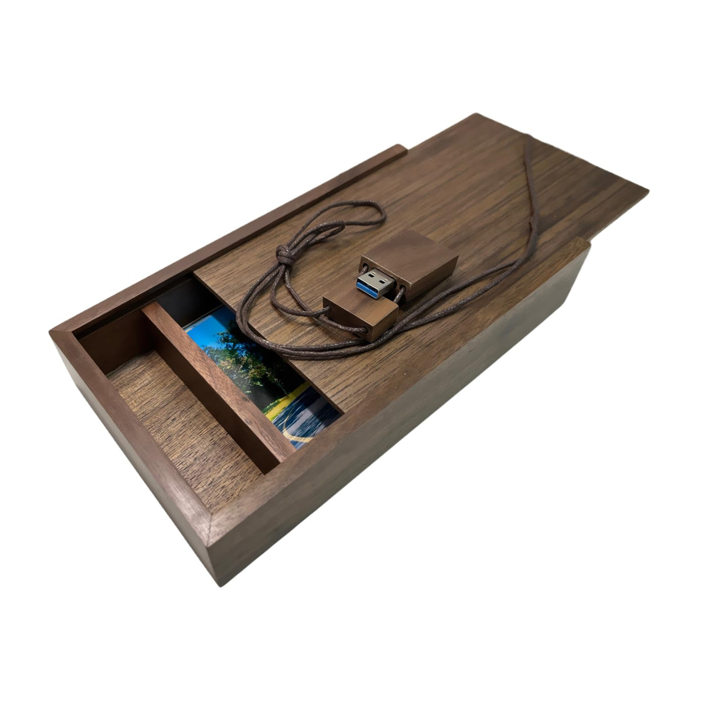 UFARID USB3.0 Flash-Laufwerk Pendrive Memory Stick USB Stick Speicherstick Data Datenspeicher Mit Holz Fotoalbum Fotobox Hochzeitsgeschenke (16GB)