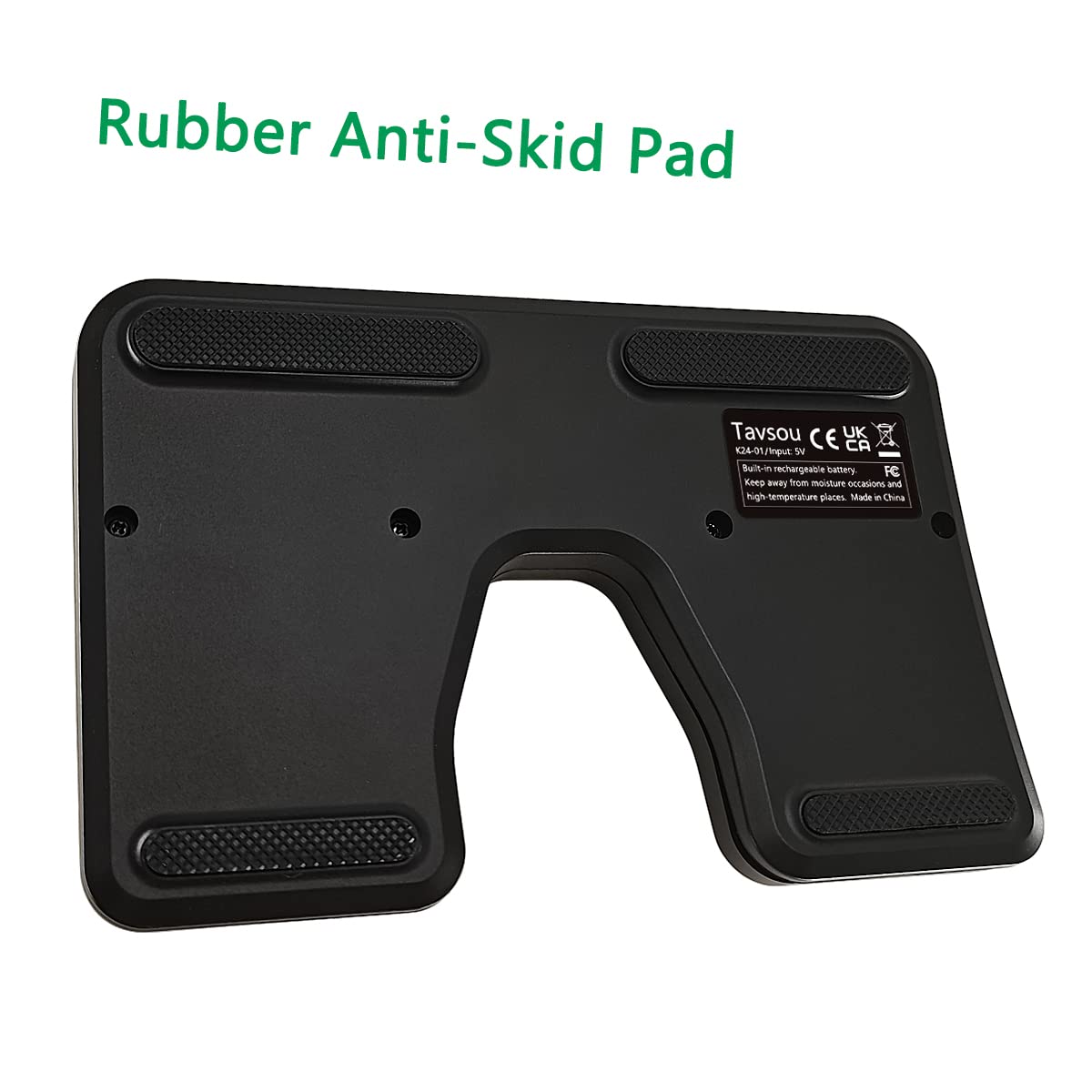 Tavsou Bluetooth Page Turner Pedal für Tablets Smartphones wiederaufladbar lautlos, Modern