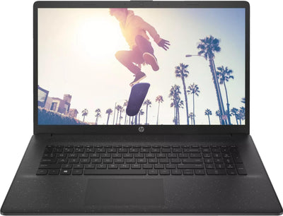 HP High-End i5 Laptop (17,3 Zoll Full-HD), Intel Core i5-1235U, 10 Kerne, 4.4 GHz, 32 GB DDR4, 1000 GB SSD, Intel Iris Xe, HDMI, BT, USB 3.0, WLAN, Windows 11 Prof, MS Office Laptop - 7347