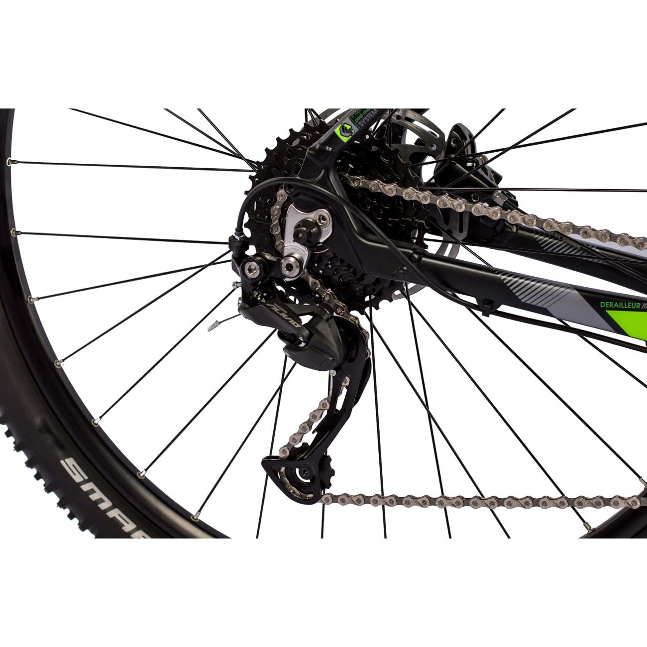 Airtracks Herren 27,5 Zoll Mountainbike Apolon MTB Hardteil Fahrrad 27 Gang Shimano ALIVIO RD-M3100, SGS - Rahmenhöhen 44cm und 48cm - Modelljahr 2023 (48cm (Körpergröße 175-185cm))
