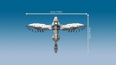 LEGO Harry Potter Hippogreif Seidenschnabel, Fabelwesen-Spielzeug zum Sammeln, kreatives Spielset für Kinder, Geschenk für Jungen, Mädchen und alle Fans 76427