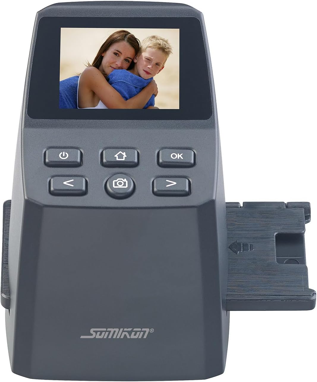 Somikon Dia und Negativscanner: Stand-Alone-Dia- & Negativ-Scanner mit 2,4" / 6,1 cm Display, 14,6 MP (Dia Betrachter, Dia Digitalisierer, Digitalisierung)